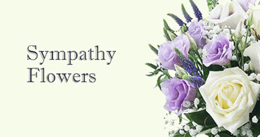 Sympathy Flowers Bow